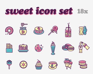 tatlılar Icon set