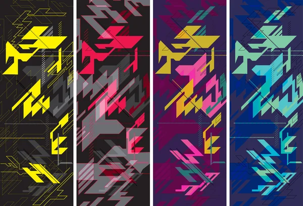 geometrik desen arka plan kartvizit olarak kullanmak için