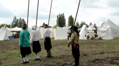 Askerler - arka plan - askeri çadır - savaş mücadele öğrenmek