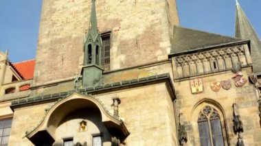 Astronomik Saat: Kulesi ile mavi gök - Prag, Çek Cumhuriyeti