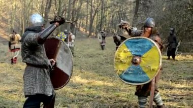 Ortaçağ savaş - savaş - asker (düello)
