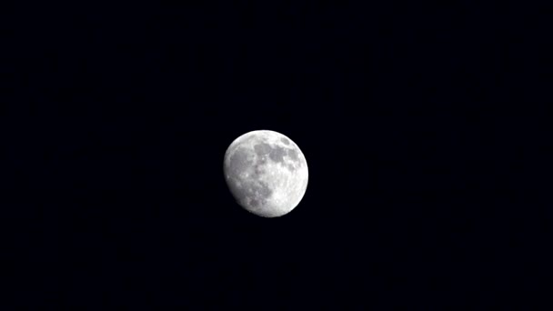 lune - nuit - gros plan 