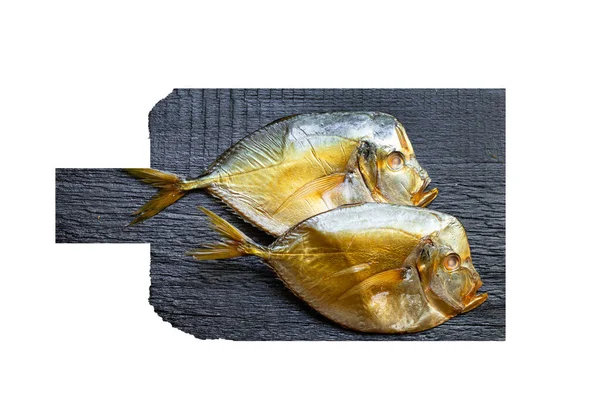 Vis Gerookt Braaksel Zeevruchten Zeevruchten Snack Maaltijd Tafel Smakelijk Bovenaanzicht — Stockfoto