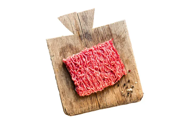 Carne Macinata Tritacarne Ingrediente Carne Maiale Manzo Sulla Tavola Gustosa — Foto Stock