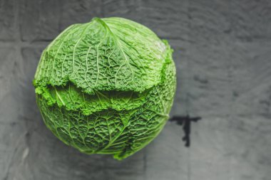 Yeşil lahana. Yaklaş.