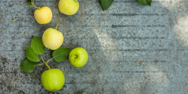 Reife Äpfel Aus Nächster Nähe — Stockfoto