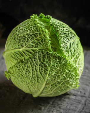 Yeşil lahana. Yaklaş.