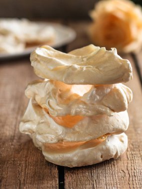 Pasta tatlısı. Yakın plan.