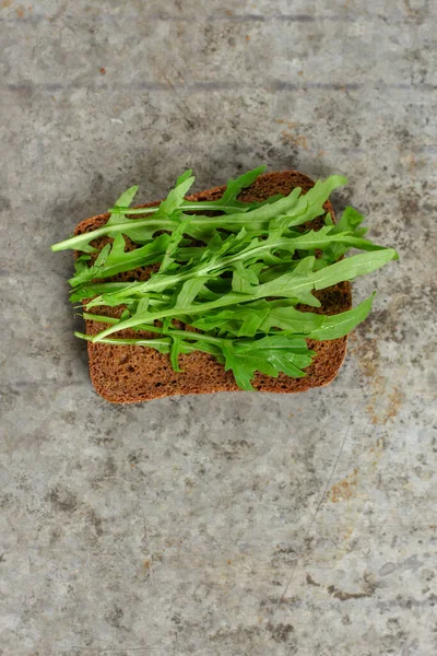 Close Fresh Arugula Leaves — Stock Photo, Image