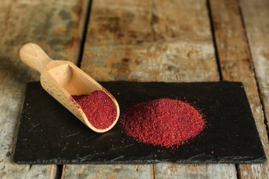 powdered red pepper, paprika