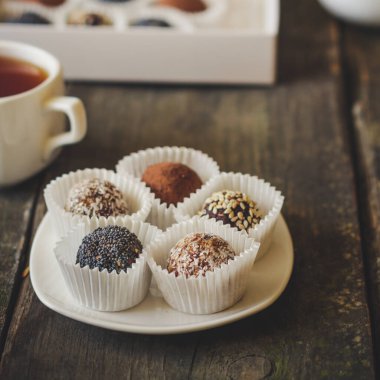 Ev yapımı şekerlemeleri kapat 