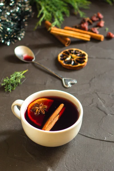 Glühwein Aus Nächster Nähe — Stockfoto