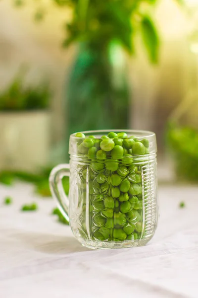 Grüne Bohnen Aus Nächster Nähe — Stockfoto