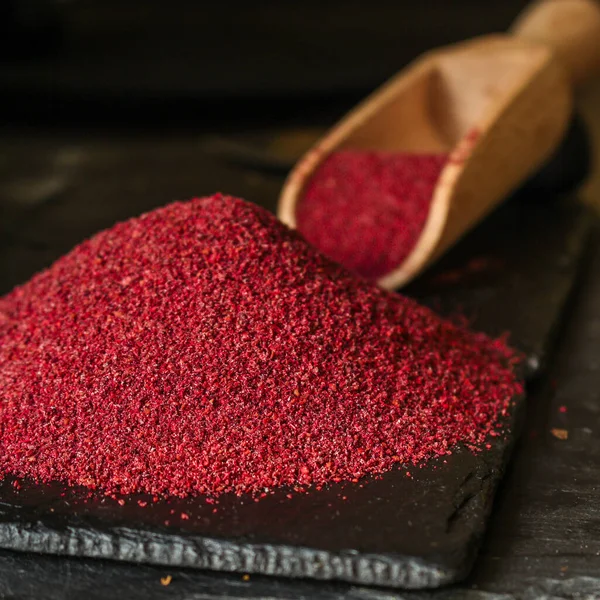 Powdered Red Pepper Paprika — 图库照片