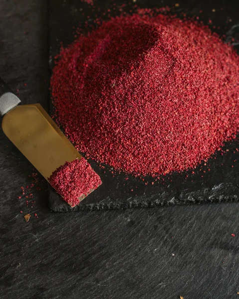 Powdered Red Pepper Paprika — 图库照片