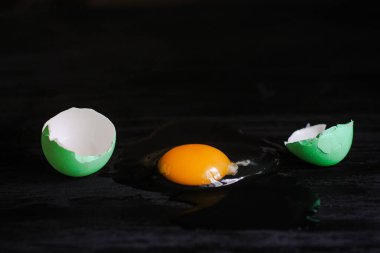 Tavuk yumurtası beyaz ve sarısı