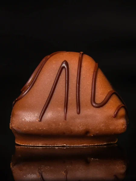 Закрыть Шоколадные Конфеты — стоковое фото