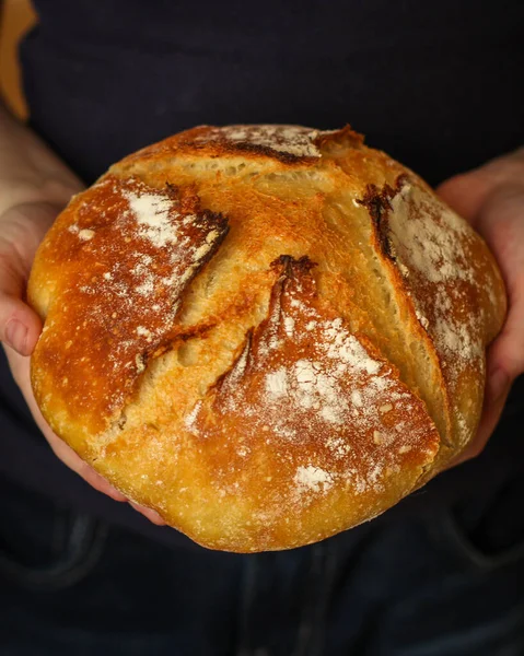 Zavřít Čerstvě Upečený Chléb — Stock fotografie