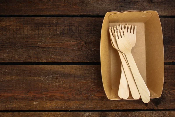 Eco Friendly Bioorganic Starch Tableware — 스톡 사진