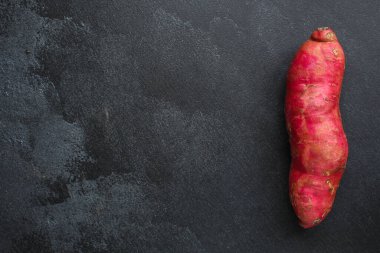 Tatlı patates arka planda