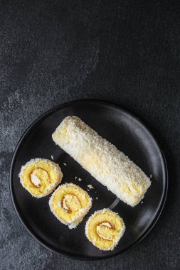 Tatlı ekmekler, kek üst görünüm