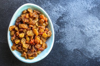 Üzümlerin üst görünümü