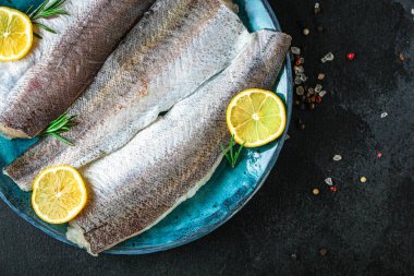 biberiye ve limonlu balık filetosu