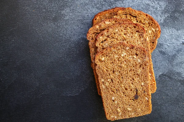 Bröd Med Solrosfrön — Stockfoto