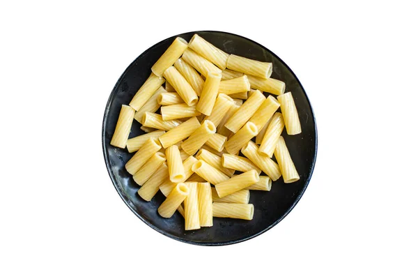 Pasta Está Lista Para Comer Macarrones Ziti Penne Plato Principal — Foto de Stock