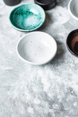 Seramik küçük tabaklar et suyu sosu kayıklar el yapımı seramik güzel özel sofra takımı