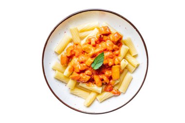 makarna sosu domates tarifi yemek masasında İtalyan yemeği fotokopi alanı arka plan kırsal manzarası 