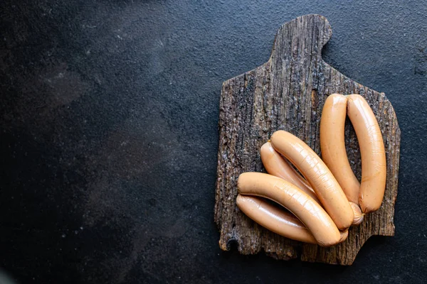 Klobása Rostlinné Bílkoviny Seitan Bezmasé Sójové Pšenice Vegetariánské Nebo Vegan — Stock fotografie