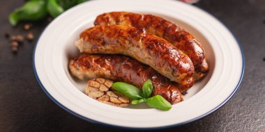 Seitan sebze proteini vejetaryen vejetaryen et, vejetaryen buğday. Klasik lezzet veya aperatif. Masanın üstünde sağlıklı yemek. 