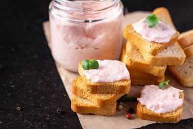 Balık yağı karides, Smorrebrod deniz ürünleri, sandviç, capelin, havyar, taze yemek, fotokopi... 