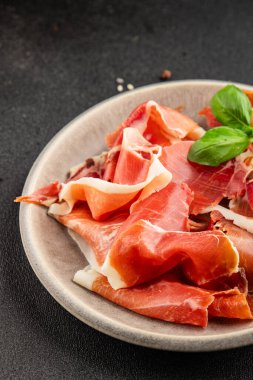 Jamon serrano eti aperatif jamon iberico doğal ürün lezzetli