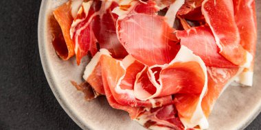 Jamon serrano eti aperatif jamon iberico doğal ürün lezzetli