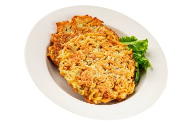 Haşhaş patatesler Draniki ana yemek hazırlama aperatifler lezzetli çerezler lezzetli gurme yemek arka planı masa rustik yemekler üst görünüm fotokopi alanı vejetaryen ve vejetaryen yiyecekler