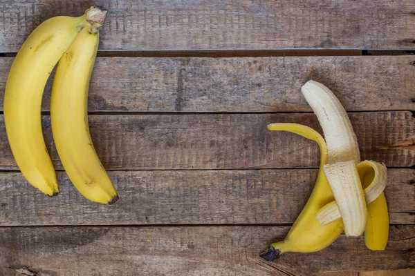 Banana, madura, deliciosa — Fotografia de Stock