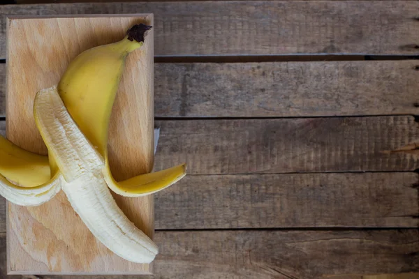Banana, madura, deliciosa — Fotografia de Stock