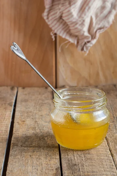 Honey, dessert, jar — Stock Photo, Image