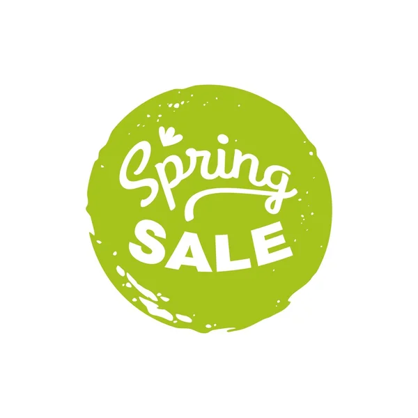 Graphic element - spring sale banner, sale poster, sale flyer. Vector illustration. — Stock Vector