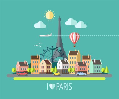 Paris, Fransa 'daki Eyfel Kulesi