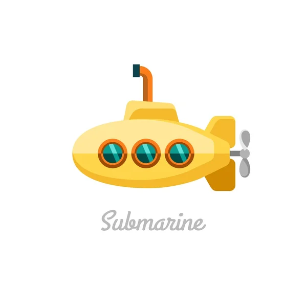 Submarino. — Vector de stock