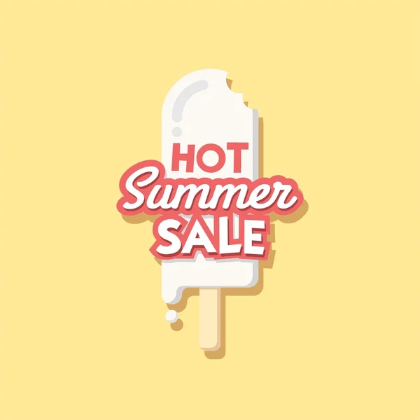Sprzedaż gorące lato. — Wektor stockowy