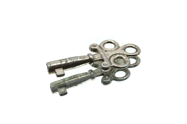 Vintage Lying Iron Key — Stock Photo, Image