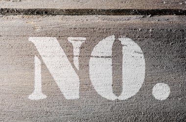 Front Macro Of Wood Panels With NO. / Number Logo