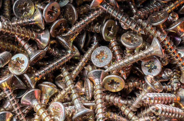 Close Up Of A Collection Of Woodscrews 3