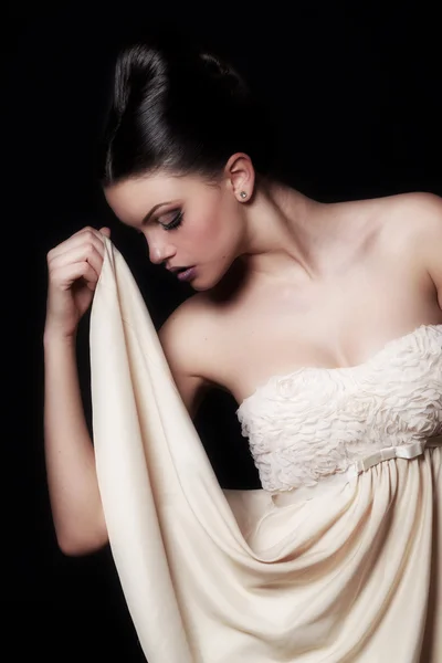 güzel kadın model Glamour portresi