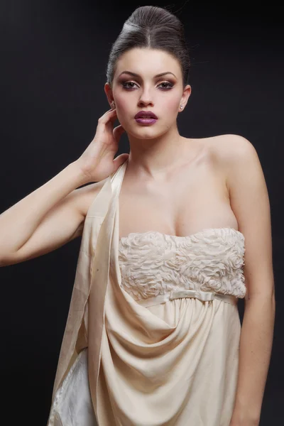 güzel kadın model Glamour portresi