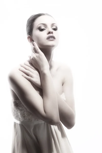 güzel kadın model Glamour portresi